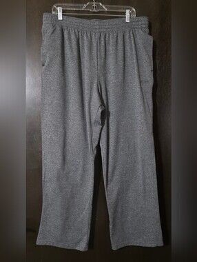 Champion Gray Duo Dry Sweatpants Men's Size XL Unisex Oversized